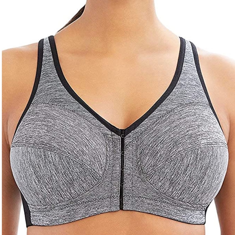 Glamorise MagicLift Comfort Front Closure Bra with Posture Support Back